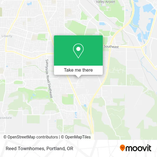 Reed Townhomes map