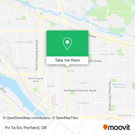 Po Ta Go map