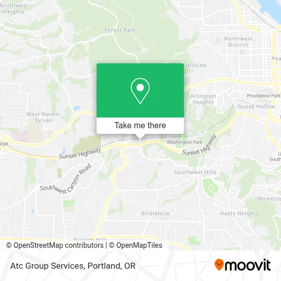 Atc Group Services map