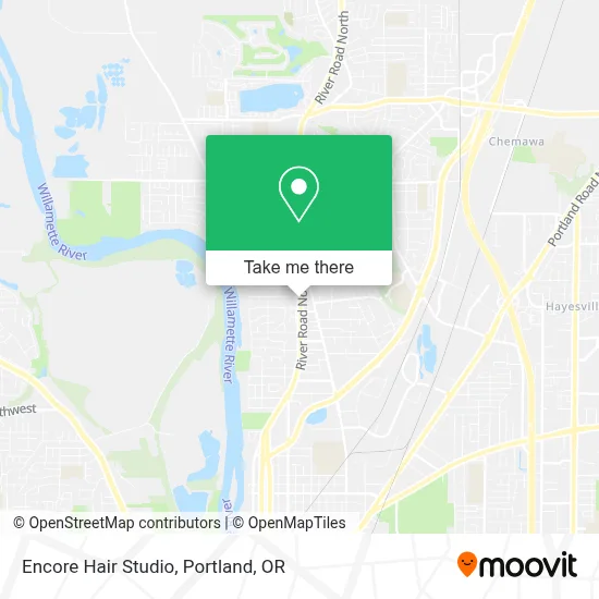 Encore Hair Studio map