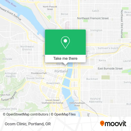 Ocom Clinic map