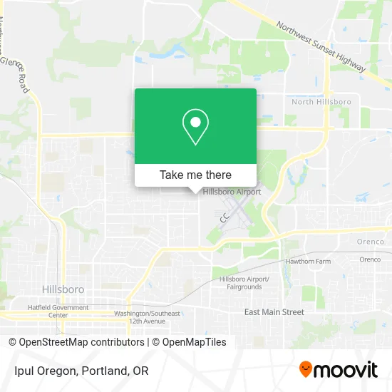 Ipul Oregon map