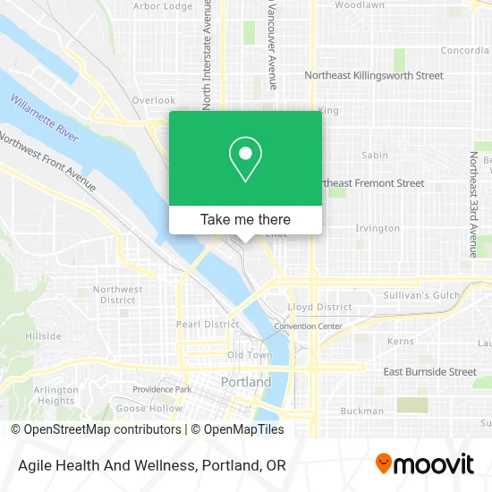 Agile Health And Wellness map