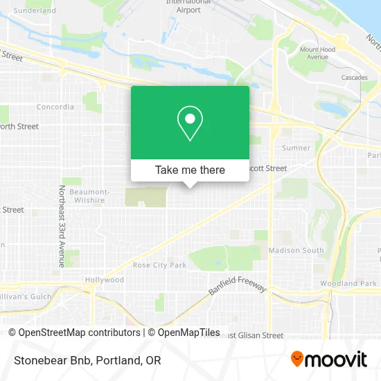 Stonebear Bnb map