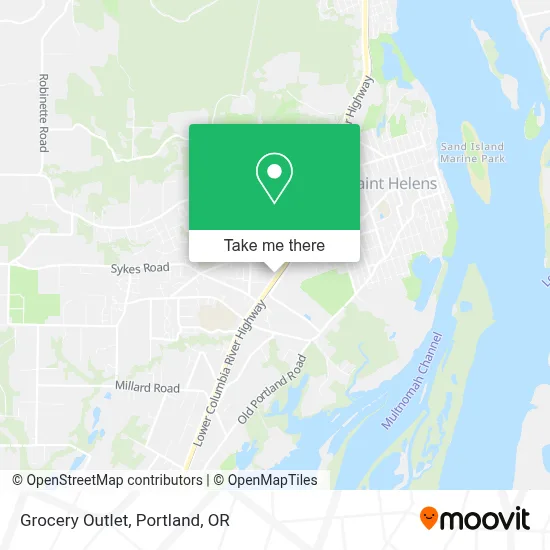 Grocery Outlet map
