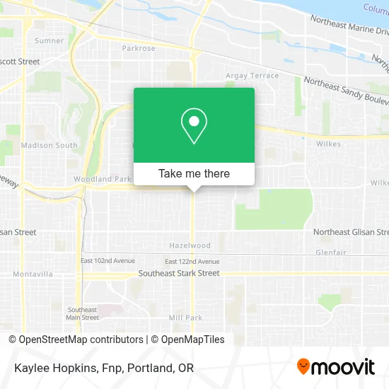 Kaylee Hopkins, Fnp map