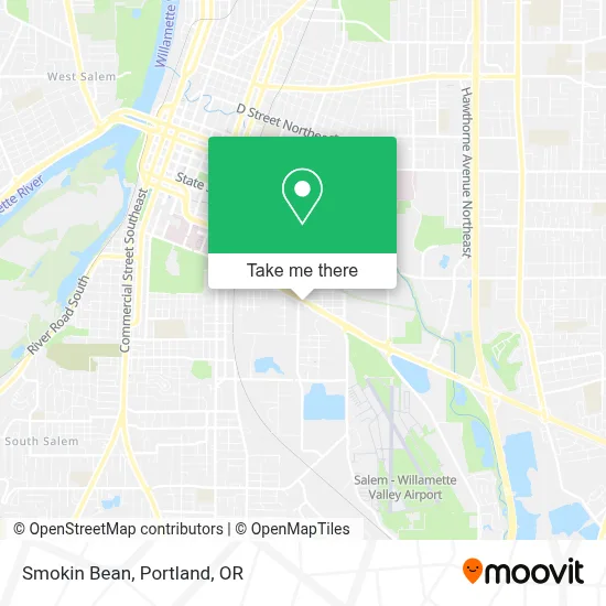 Smokin Bean map
