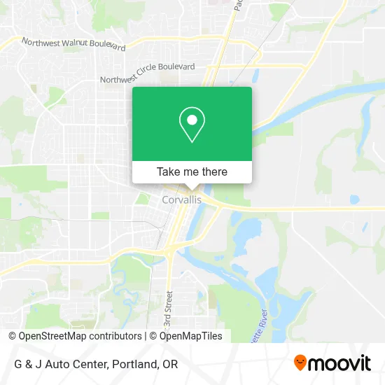 G & J Auto Center map
