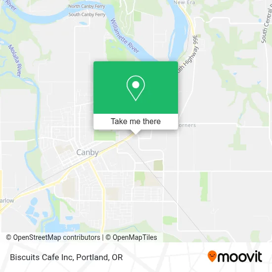 Biscuits Cafe Inc map