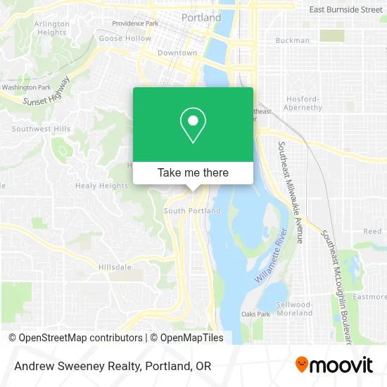 Andrew Sweeney Realty map