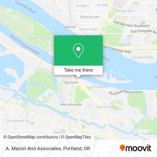 A. Mazon And Associates map