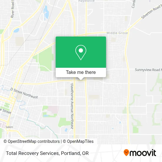 Total Recovery Services map