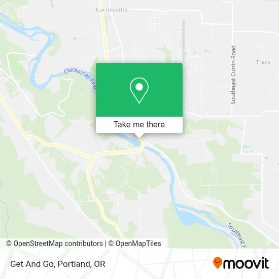 Get And Go map