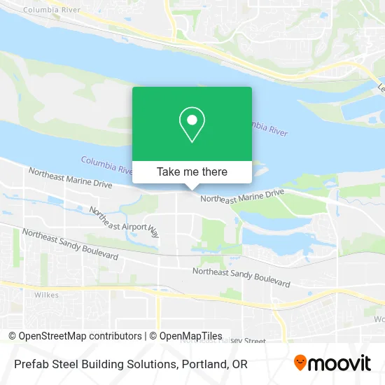 Prefab Steel Building Solutions map