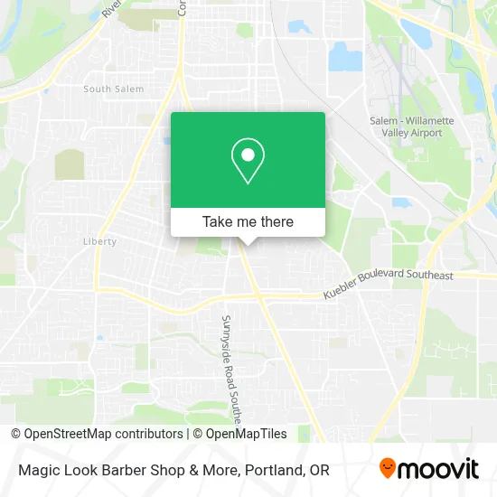 Magic Look Barber Shop & More map