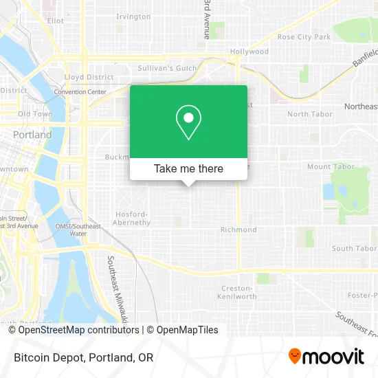 Bitcoin Depot map