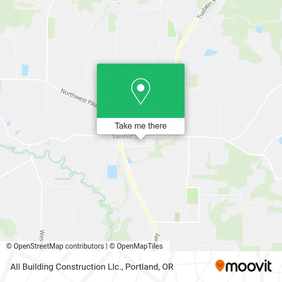 All Building Construction Llc. map