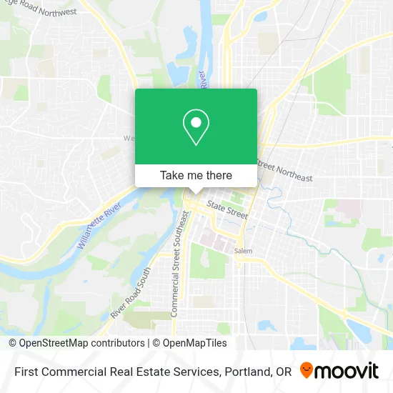 First Commercial Real Estate Services map