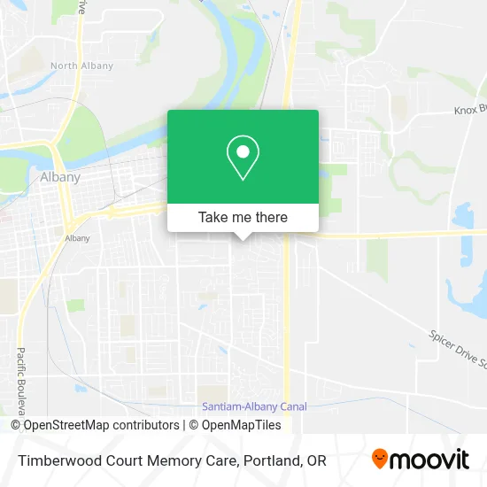 Timberwood Court Memory Care map
