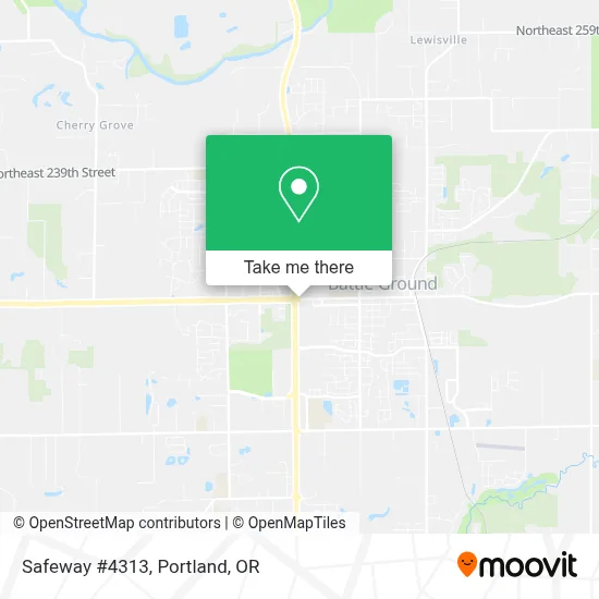 Safeway #4313 map