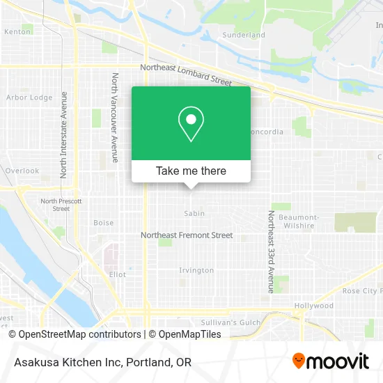 Asakusa Kitchen Inc map