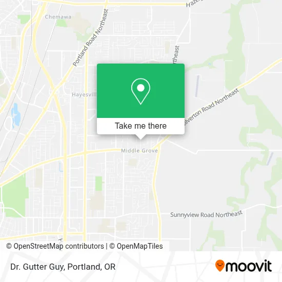 Dr. Gutter Guy map