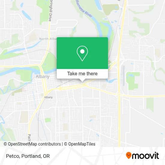 Petco map