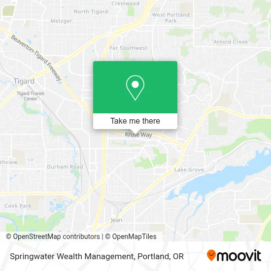 Springwater Wealth Management map