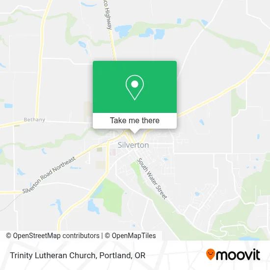 Trinity Lutheran Church map