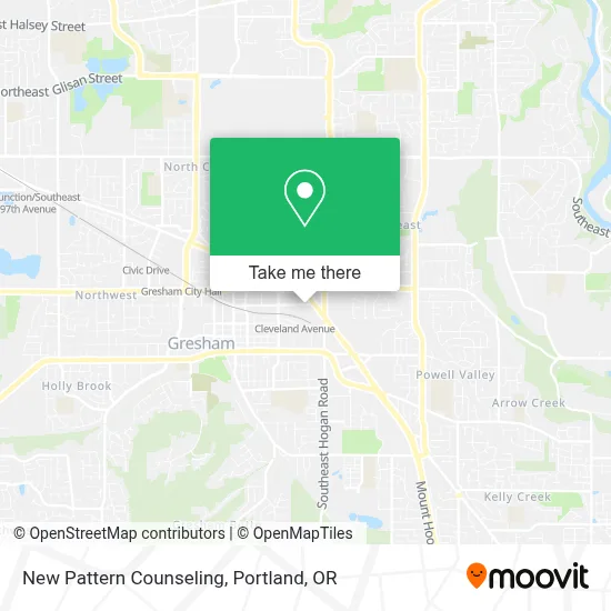New Pattern Counseling map