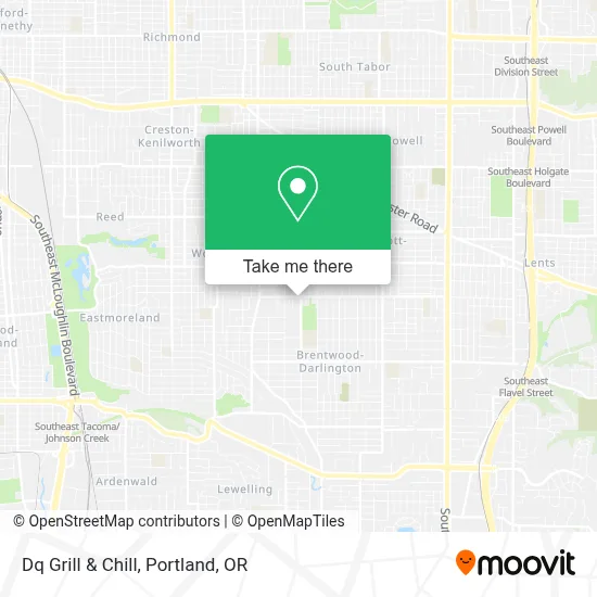 Dq Grill & Chill map