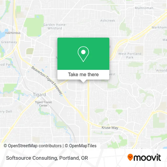 Softsource Consulting map