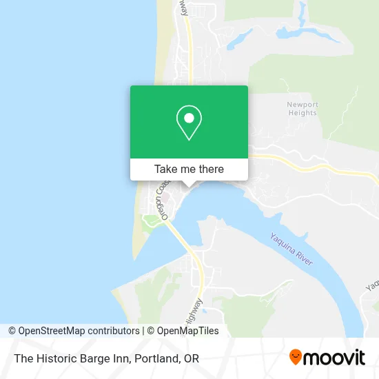 The Historic Barge Inn map
