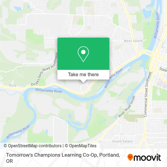 Tomorrow's Champions Learning Co-Op map
