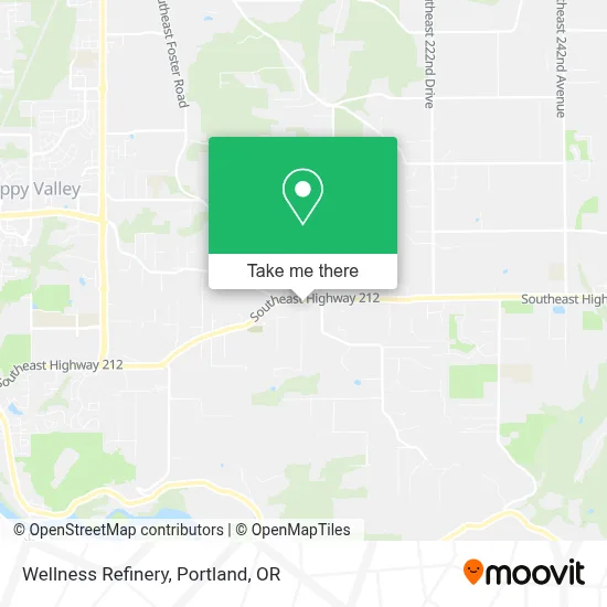 Wellness Refinery map