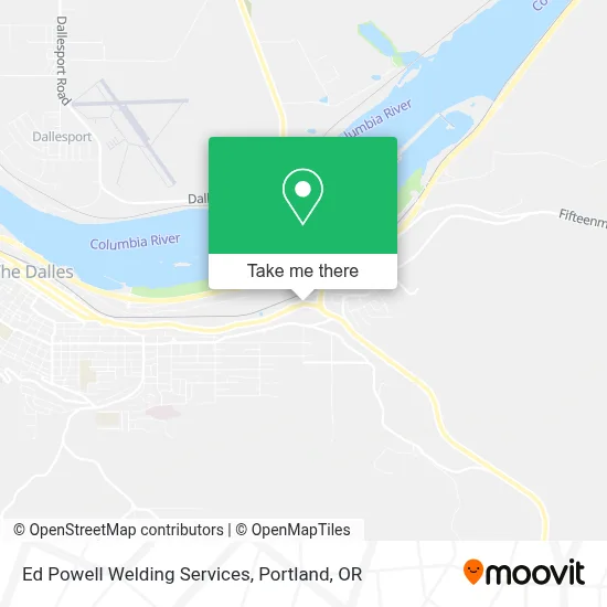 Ed Powell Welding Services map