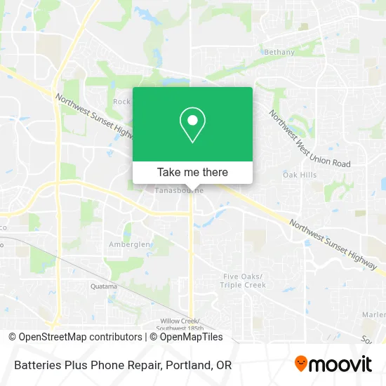 Batteries Plus Phone Repair map