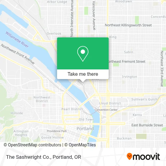 The Sashwright Co. map