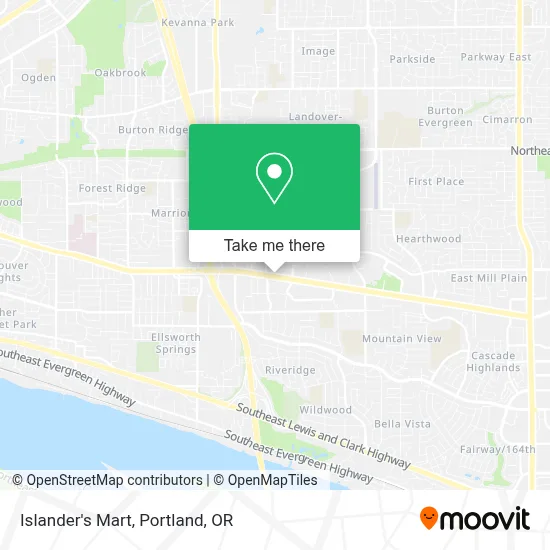Islander's Mart map