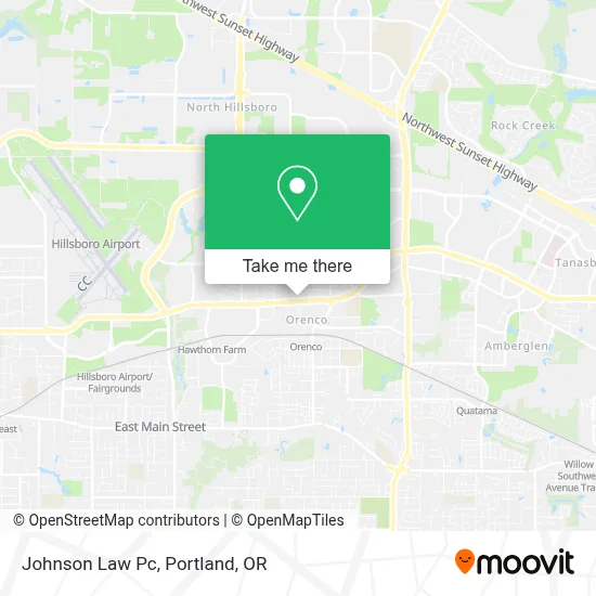 Johnson Law Pc map