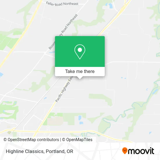Highline Classics map