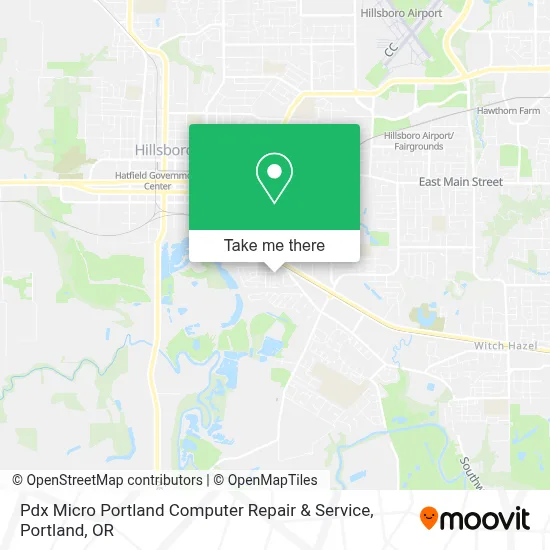 Pdx Micro Portland Computer Repair & Service map