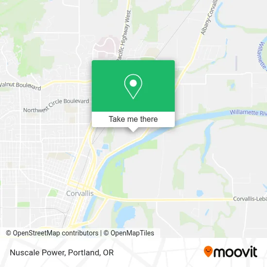 Nuscale Power map