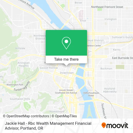Jackie Hall - Rbc Wealth Management Financial Advisor map