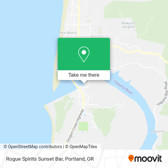Rogue Spirits Sunset Bar map