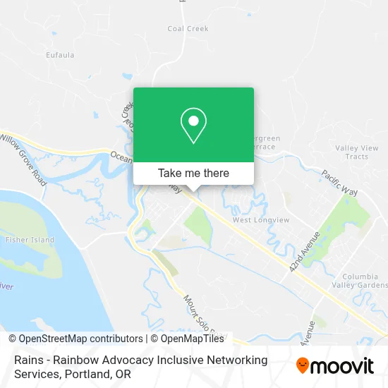Rains - Rainbow Advocacy Inclusive Networking Services map