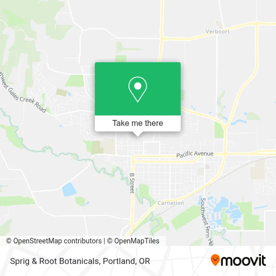 Sprig & Root Botanicals map