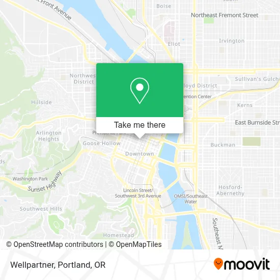 Wellpartner map