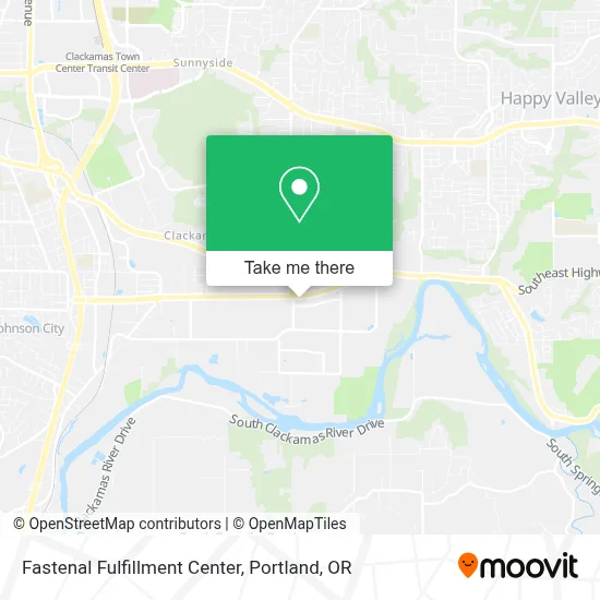 Fastenal Fulfillment Center map