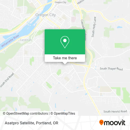 Asatpro Satellite map